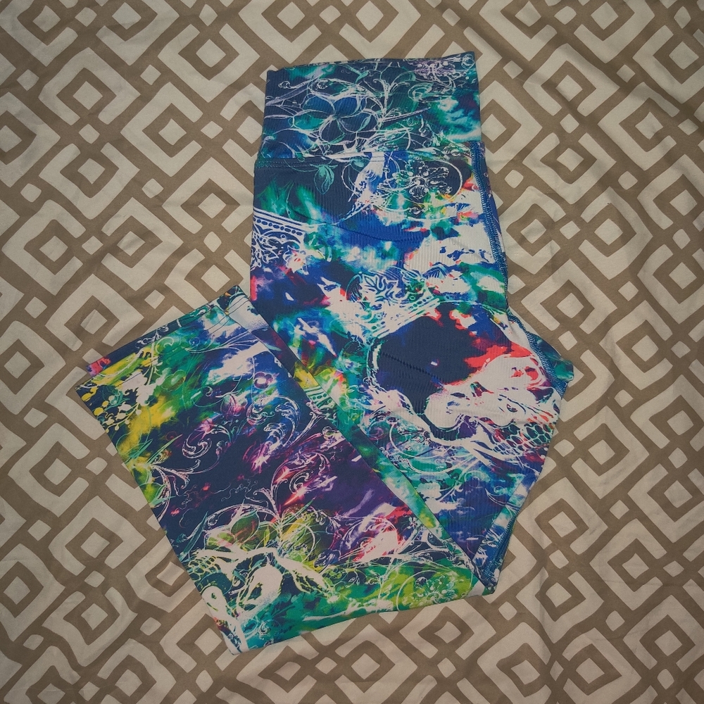Colorful Skull Leggings